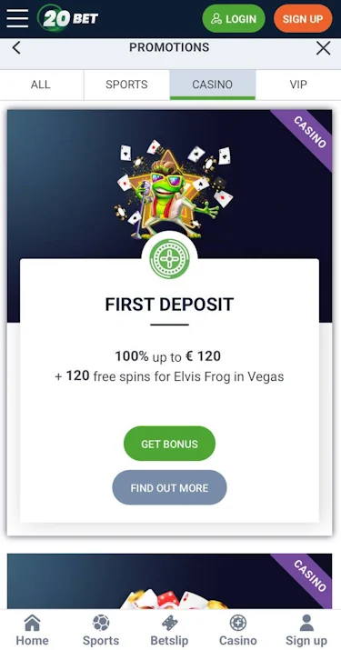 20Bet Casino